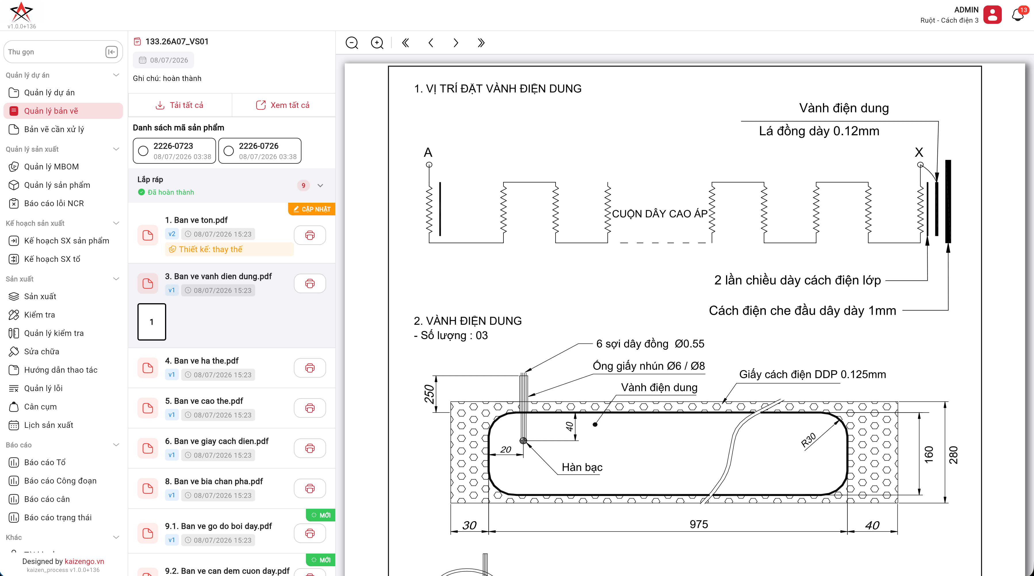 Web project screenshot